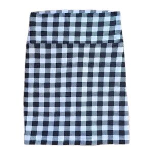 FOREVER 21 BLACK AND WHITE BUFFALO PLAID MINI SKIRT SIZE SMALL